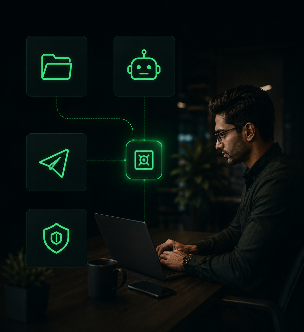 Agent working with KoiPay — automation, Telegram notifications and secure processing